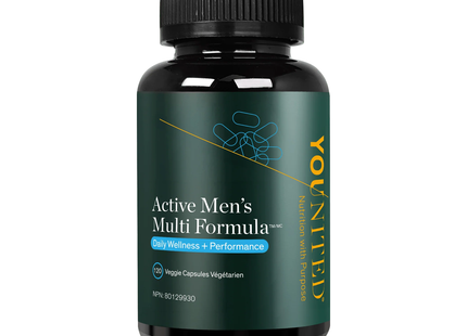 Younited - Active Men's Multi Formula | 120 Veggie Capsules