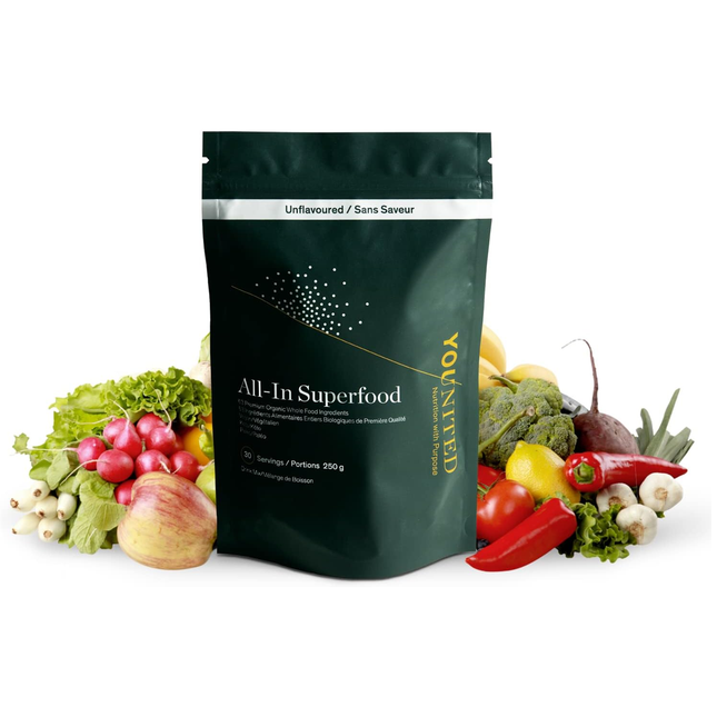 Younited - Superaliment biologique tout-en-un - Sans saveur | 30 portions 250 g