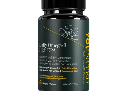 Younited - Daily Omega-3 High EPA Softgels | 60 Softgels