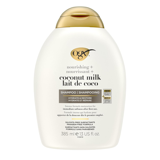 Shampooing nourrissant au lait de coco OGX | 385 ml