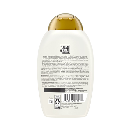 OGX - Revitalisant Lait de Coco Nourrissant | 385 ml
