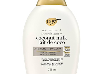 OGX - Nourishing + Coconut Milk Conditioner | 385 ml