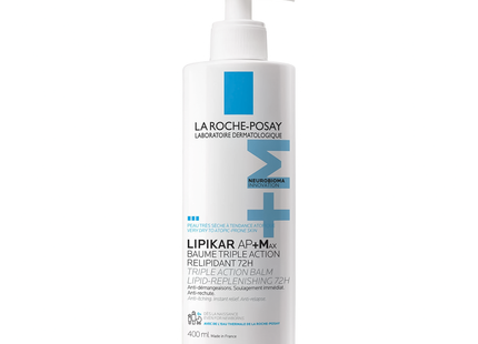La-Roche Posay - Lipikar AP+Max Triple Action Balm Replenishing 72H | 400 mL