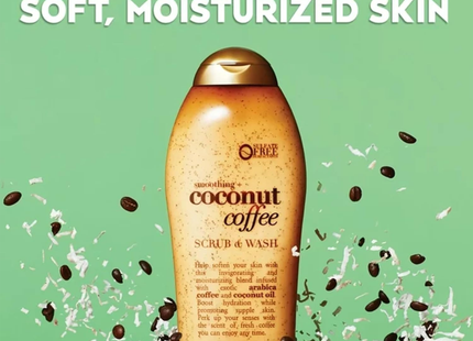 OGX - Smoothing + Coconut Coffee, Scrub & Wash | 577 mL