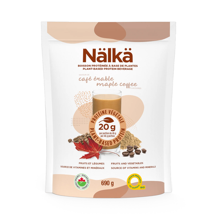 Nälkä - Boisson protéinée végétale, café à l'érable | 690 g