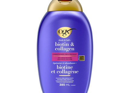 OGX - Revitalisant Biotine & Collagène | 385 ml