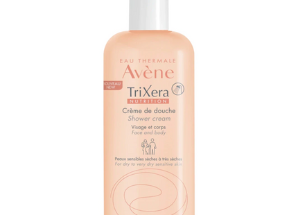 Avène - TriXera Nutrition Shower Cream - For Dry Skin to Very Dry Sensitive Skin | 500ml