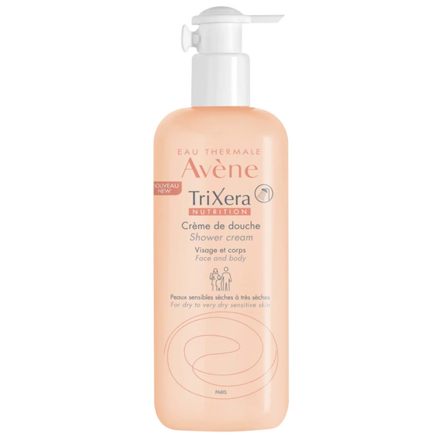 Avène - TriXera Nutrition Shower Cream - For Dry Skin to Very Dry Sensitive Skin | 500ml