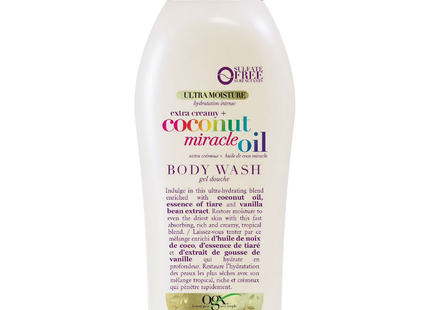 OGX - Extra Creamy + Huile Miracle de Noix de Coco - Gel Douche | 577 mL