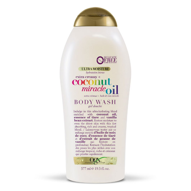 OGX -  Extra Creamy + Coconut  Miracle Oil - Body Wash | 577 mL