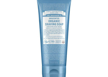 Dr. Bronner's - Unscented Shave Soap | 207 mL