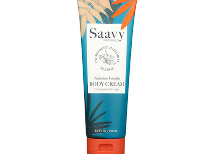 Saavy Naturals - Tahitian Vanilla Body Cream | 250 mL