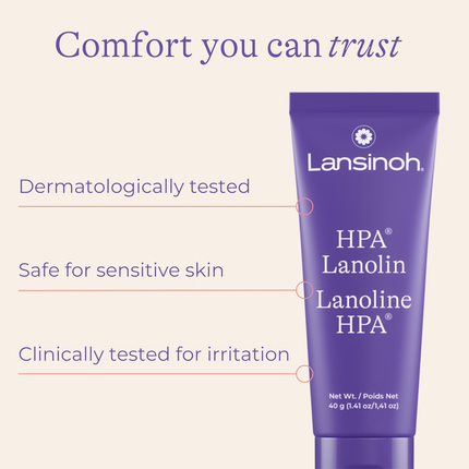 Lansinoh - Crème pour mamelons HPA lanoline | 40g