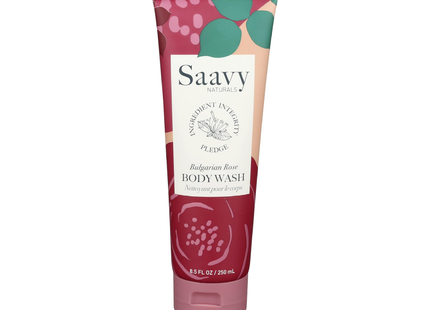 Saavy Naturals - Bulgarian Rose Body Wash | 250 mL