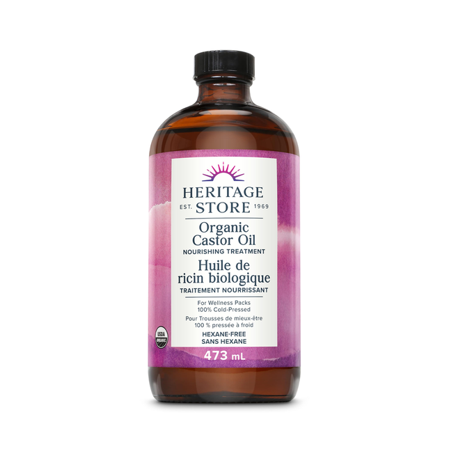 Heritage Store - Organic Castor Oil | 473 mL