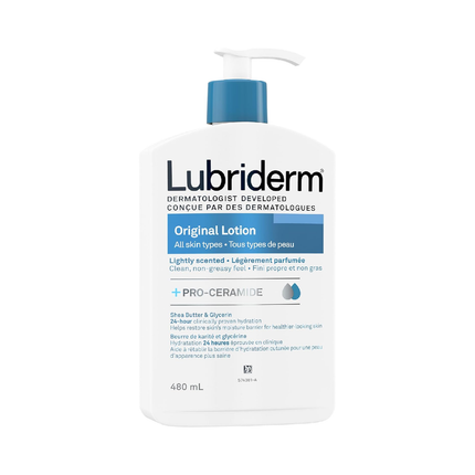 Lubriderm - Lait Hydratant Original pour Peaux Normales à Sèches | 480 ml