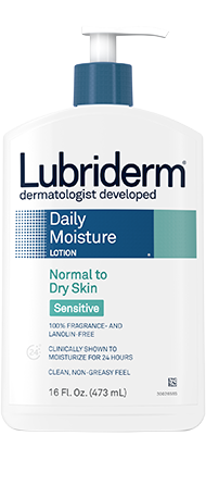 Lotion Lubriderm Sensitive pour peaux sèches et sensibles | 480 ml