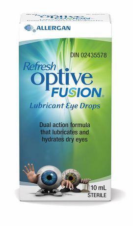 Refresh Optive Fusion Lubricant Eye Drops | 10 ml