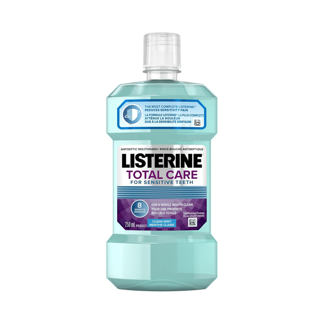 Listerine - Total Care for Sensitive Teeth Mouthwash - Clean Mint | 250 mL