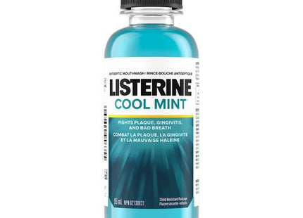 Listerine Cool Mint Antiseptic Mouthwash - Travel Size | 95 ml