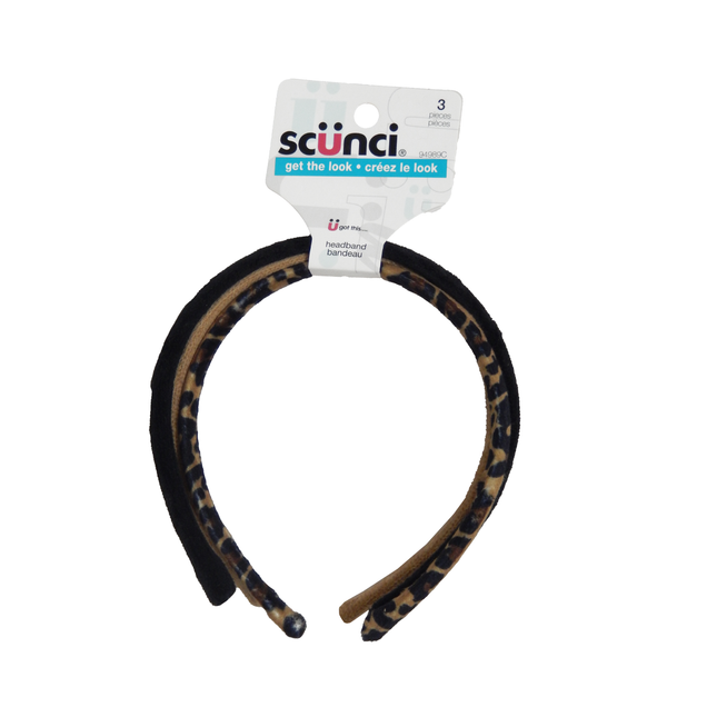 Scunci - Get The Look Headbands | 3 pieces