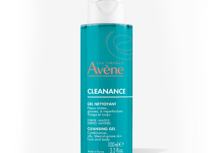 Avène - Cleanance Aqua Gel Mattiying Anti Acne Routine | 3 Piece Kit