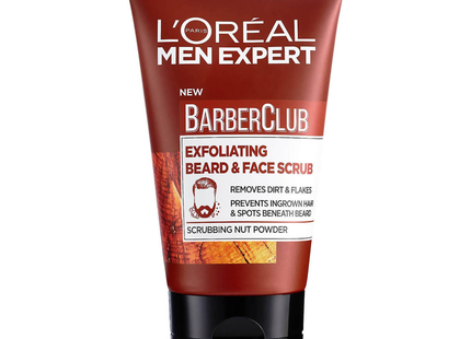 L'Oréal - Barber Club Exfoliating Beard & Face Scrub | 100 mL
