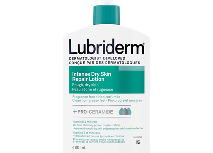 Lubriderm - Intense Dry Skin Repair Lotion for Rough, Dry Skin | 480 mL