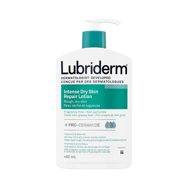Lubriderm - Intense Dry Skin Repair Lotion for Rough, Dry Skin | 480 mL