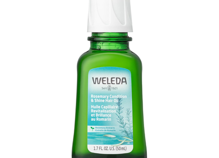 Weleda - Après-shampoing au romarin et huile capillaire éclat | 50 mL