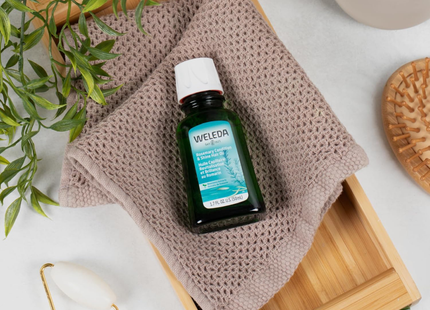 Weleda - Après-shampoing au romarin et huile capillaire éclat | 50 mL