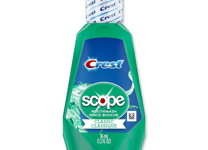 Crest - Bain de bouche Scope Classic Format Voyage | 36 mL