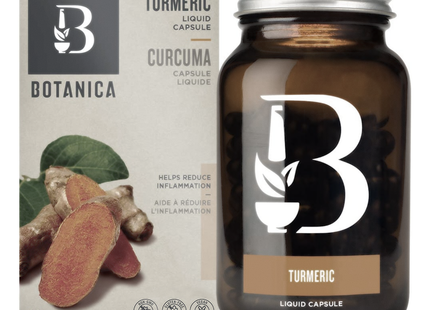 Botanica - Super Concentrated Liquid Capsule - Turmeric | 60 Capsules