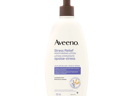 Aveeno - Stress Relief Moisturizing Lotion - Lavender | 532 mL
