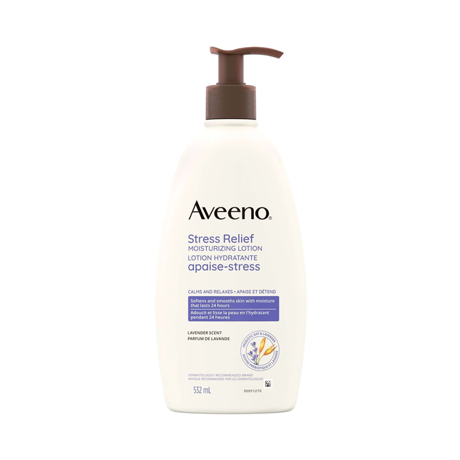 Aveeno - Stress Relief Moisturizing Lotion - Lavender | 532 mL