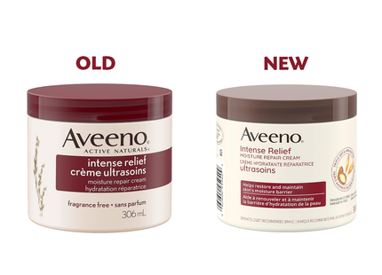 Aveeno - Crème réparatrice hydratante à soulagement intense | 306 ml