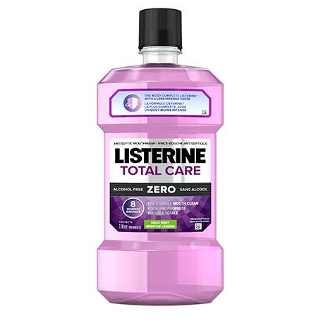 Rince-bouche antiseptique Listerine Total Care - Sans alcool | 1 litre