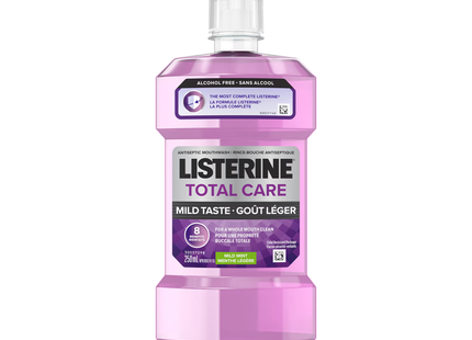Listerine - Total Care Mild Mint Mouthwash Alcohol Free | 250 mL