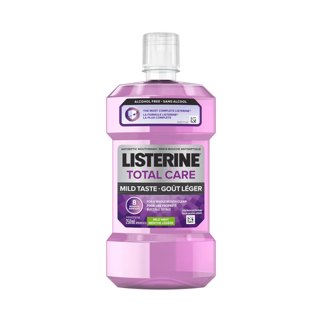 Listerine - Total Care Mild Mint Mouthwash Alcohol Free | 250 mL