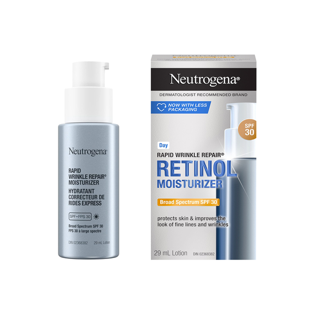 Neutrogena - Rapid Wrinkle Repair Moisturizer - Retinol Broad Spectrum SPF 30 | 29 mL