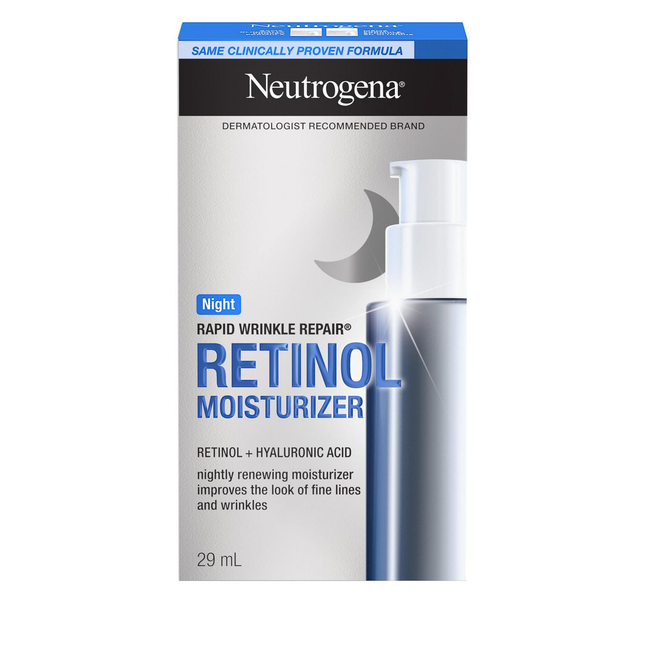 Neutrogena - Hydratant de nuit à réparation rapide des rides | 29 ml