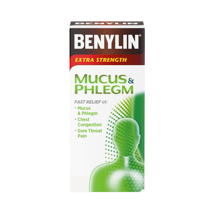 Benylin - Mucus et mucosités, extra fort | 100 ml