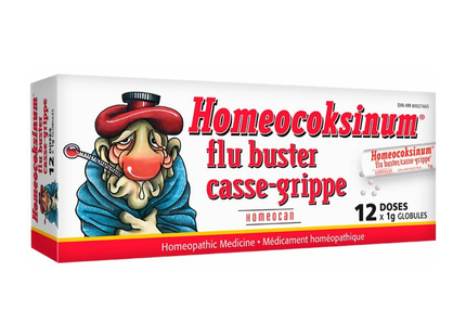 Homeocan - Homeocoksinum Flu Buster sans somnolence | 12 doses