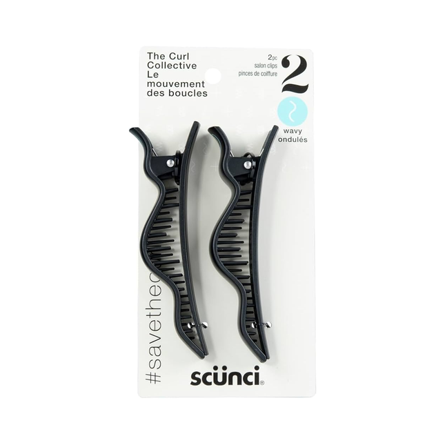 Scünci - The Curl Collective Wavy Salon Clips | 2 Pieces