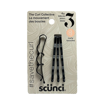 Pinces à cheveux Scünci - The Curl Collective | 4 pièces