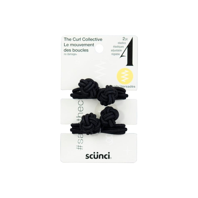 Scünci - The Curl Collective Coily Elastics | 2 pc