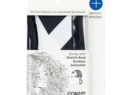 Conair - The Curl Collective, Durag avec bande extensible + protection