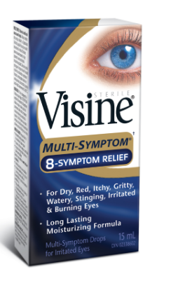 Visine Multi-Symptom Eye Drops | 15 ml