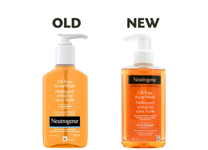 Neutrogena - Nettoyant anti-acné sans huile à l'acide salicylique 2 % | 269 mL
