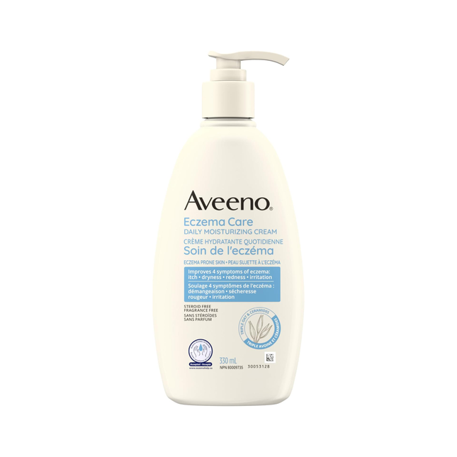 Aveeno - Crème hydratante soin eczéma | 330 mL